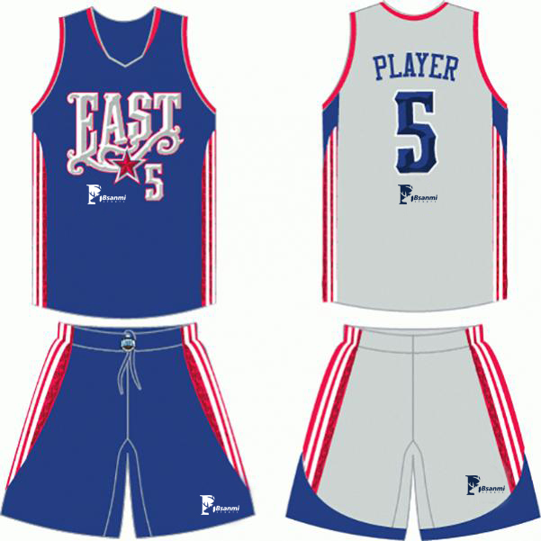 NBA BASKETBALL UNIFORM